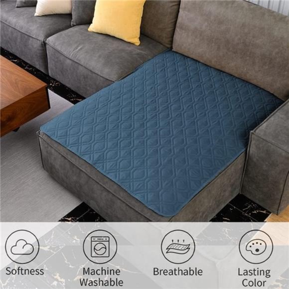 Waterproof Dog Bed Cover Pet Blanket for Furniture Bed Couch Sofa Reversible - Picture 4 of 7